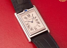 Cartier Tank 2390 (Unknown (random serial)) - White dial 25 mm Steel case