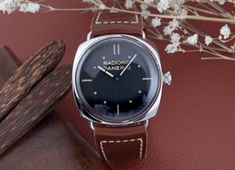 Panerai Special Editions PAM00449 (Onbekend (willekeurig serienummer)) - Zwart wijzerplaat 47mm Staal