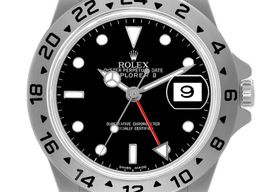Rolex Explorer II 16570 (2012) - Black dial 40 mm Steel case