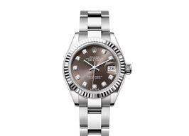 Rolex Lady-Datejust 279174 (2024) - Grijs wijzerplaat 28mm Staal