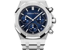 Audemars Piguet Royal Oak Chronograph 26240BC.OO.1320BC.04 (2025) - Blue dial 41 mm White Gold case