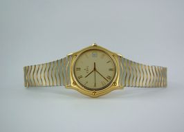 Ebel Classic - (Unknown (random serial)) - Champagne dial 35 mm Yellow Gold case