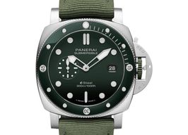 Panerai Luminor Submersible PAM01287 (2025) - Groen wijzerplaat 44mm Staal