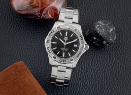TAG Heuer Aquaracer 300M WAP2011 (Onbekend (willekeurig serienummer)) - Zwart wijzerplaat 41mm Staal