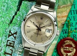 Rolex Oyster Perpetual Date 15200 (1990) - Silver dial 34 mm Steel case