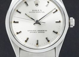 Rolex Oyster Perpetual 1002 (1969) - Silver dial 34 mm Steel case
