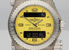 Breitling Emergency E56121.1 (1998) - Yellow dial 43 mm Titanium case