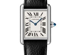 Cartier Tank WSTA0041 (2025) - Wit wijzerplaat 34mm Staal
