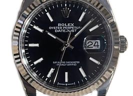 Rolex Datejust 36 126234 (2024) - Zwart wijzerplaat 36mm Staal