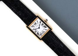 Cartier Tank Solo W5200002 (2009) - Zilver wijzerplaat 31mm Geelgoud