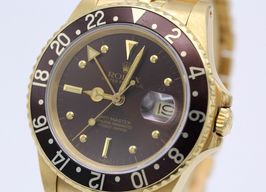 Rolex GMT-Master 16758 (1982) - Brown dial 40 mm Yellow Gold case