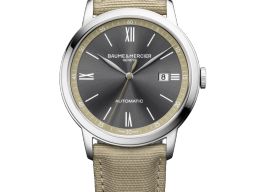 Baume & Mercier Classima M0A10695 (2026) - Grijs wijzerplaat 42mm Staal