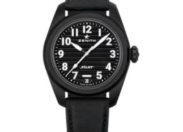 Zenith Pilot 49.4000.3620/21.I001 (2026) - Zwart wijzerplaat 40mm Keramiek