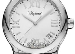 Chopard Happy Sport 278582-3002 (2026) - Wit wijzerplaat 36mm Staal