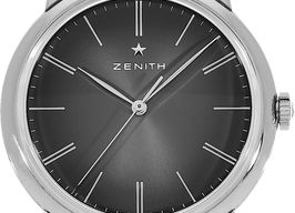 Zenith Elite 03.2290.679/26.C493 (Unknown (random serial)) - Black dial 39 mm Steel case