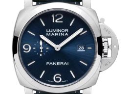 Panerai Luminor Marina PAM03313 (2026) - Blauw wijzerplaat 44mm Staal