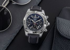 Breitling Chronomat 44 AB0110 (2009) - Black dial 44 mm Steel case