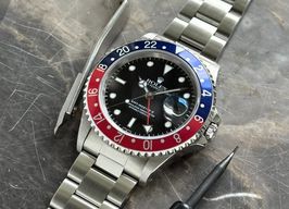 Rolex GMT-Master II 16710 (1997) - Black dial 40 mm Steel case