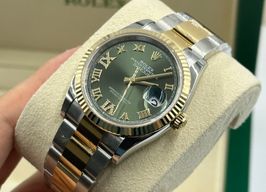 Rolex Datejust 36 126233 (2025) - Green dial 36 mm Gold/Steel case
