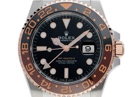 Rolex GMT-Master II 126711CHNR (2025) - Zwart wijzerplaat 40mm Goud/Staal