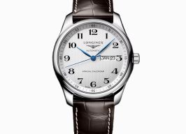 Longines Master Collection L2.920.4.78.3 (2025) - Zilver wijzerplaat 42mm Staal
