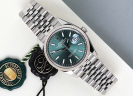 Rolex Datejust 36 126234 (2024) - Green dial 36 mm Steel case