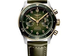 Longines Spirit l38215532 (2024) - Groen wijzerplaat 42mm Staal