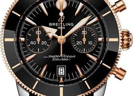 Breitling Superocean Heritage UB0156H11B1S1 (2026) - Black dial 42 mm Gold/Steel case