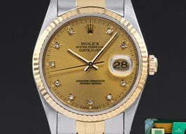 Rolex Datejust 36 16233 (1991) - Champagne dial 36 mm Gold/Steel case