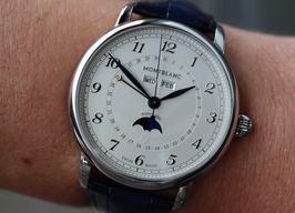 Montblanc Star 118516 (2025) - Zilver wijzerplaat 42mm Staal