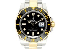 Rolex Submariner Date 116613LN (2020) - Black dial 40 mm Gold/Steel case