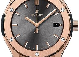Hublot Classic Fusion Racing Grey 581.OX.7081.RX (2026) - Grey dial 33 mm Rose Gold case