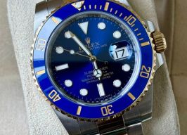 Rolex Submariner Date 116613LB (2016) - Blue dial 40 mm Gold/Steel case