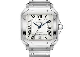 Cartier Santos WSSA0018 (2026) - Silver dial 40 mm Steel case