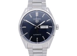 TAG Heuer Carrera Calibre 5 WBN2012.BA0640 (2024) - Blue dial 41 mm Steel case