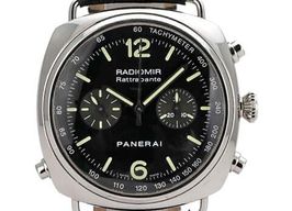 Panerai Radiomir Rattrapante PAM00214 (2006) - Black dial 45 mm Steel case