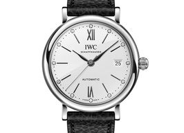 IWC Portofino Automatic IW458610 (2023) - Wit wijzerplaat 37mm Staal