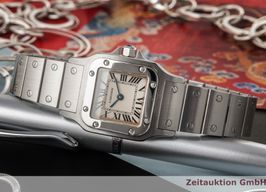Cartier Santos Galbée W20056D6 (Onbekend (willekeurig serienummer)) - Zilver wijzerplaat 24mm Staal