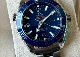 Omega Seamaster Planet Ocean 232.90.38.20.03.001 (Onbekend (willekeurig serienummer)) - Blauw wijzerplaat 38mm Titanium