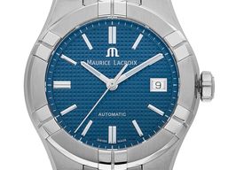 Maurice Lacroix Aikon AI6008-SS002-430-1 (2025) - Blauw wijzerplaat 42mm Staal