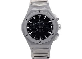 Hublot Classic Fusion Chronograph 549.NI.1270.NI.ORL23 (2024) - Zwart wijzerplaat 41mm Titanium