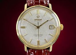 Omega Seamaster 166.020 (1963) - White dial 34 mm Gold/Steel case