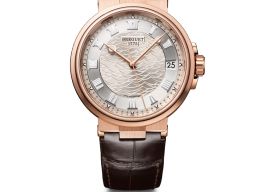 Breguet Marine 5517BR/12/9ZU (2026) - Silver dial 40 mm Rose Gold case