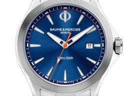 Baume & Mercier Clifton M0A10413 (2023) - Blauw wijzerplaat 42mm Staal