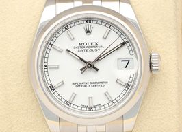 Rolex Datejust 31 178240 (2016) - Wit wijzerplaat 31mm Staal