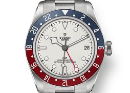 Tudor Black Bay GMT 79830RB (2024) - Wit wijzerplaat 41mm Staal