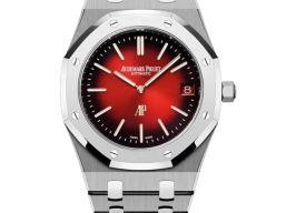 Audemars Piguet Royal Oak Jumbo 16202XT.OO.1240XT.01 (2025) - Red dial 39 mm Titanium case