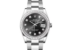 Rolex Datejust 36 126284RBR (2024) - Zwart wijzerplaat 36mm Staal