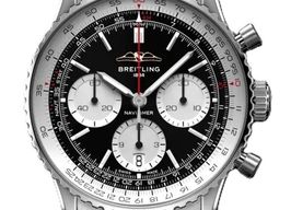 Breitling Navitimer 1 B01 Chronograph AB0139211B1A1 (2026) - Zwart wijzerplaat 41mm Staal
