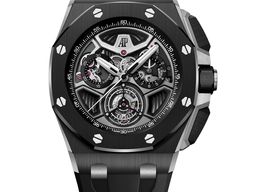 Audemars Piguet Royal Oak Offshore Tourbillon Chronograph 26622CE.OO.D002CA.01 (2025) - Transparent dial 43 mm Ceramic case
